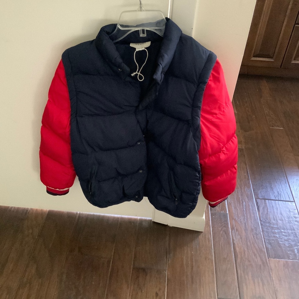 Gucci children’s winter jacket/vest -size 12 EUC